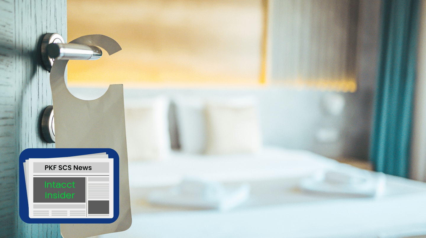 Sage Intacct for Hotel Financial Management