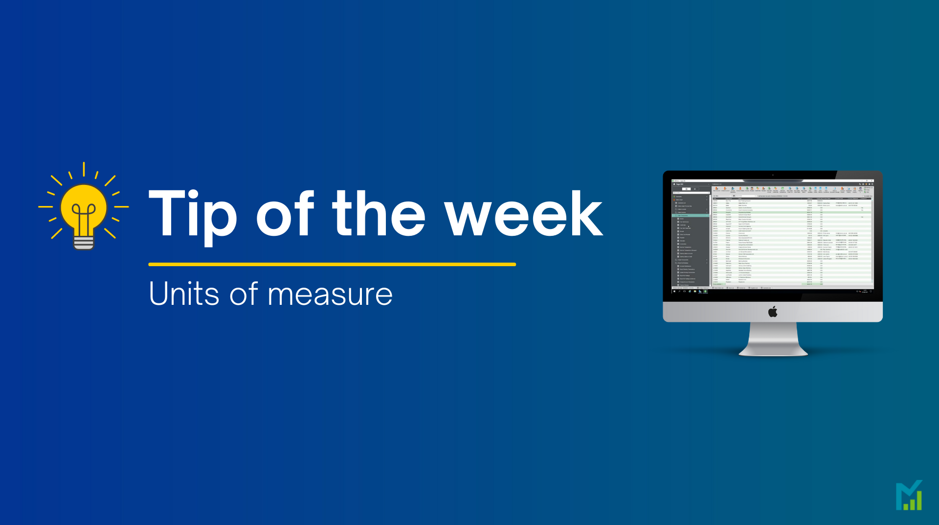 Units of measure
